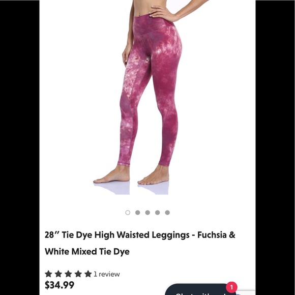 Colorfulkoala High Rise Tie Dye Leggings NWOT - Picture 12 of 12